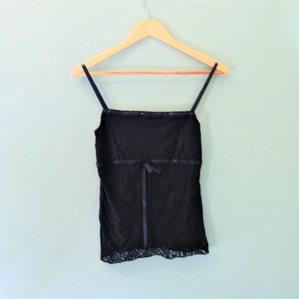Black Lace Camisole Size M Juniors